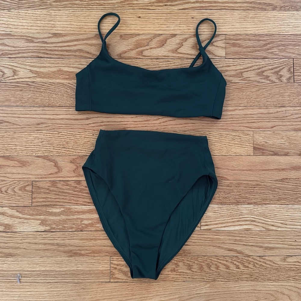 Left on Friday Swimsuit Top, Size - M & Bottom, Size - Small